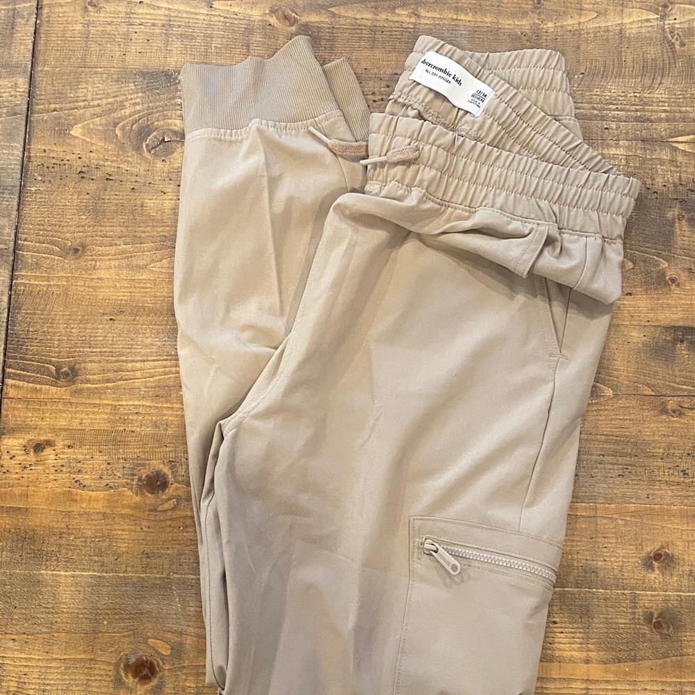 Abercrombie Kids Tan All Day Joggers